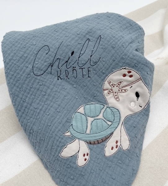 Halstuch "Chillkröte"